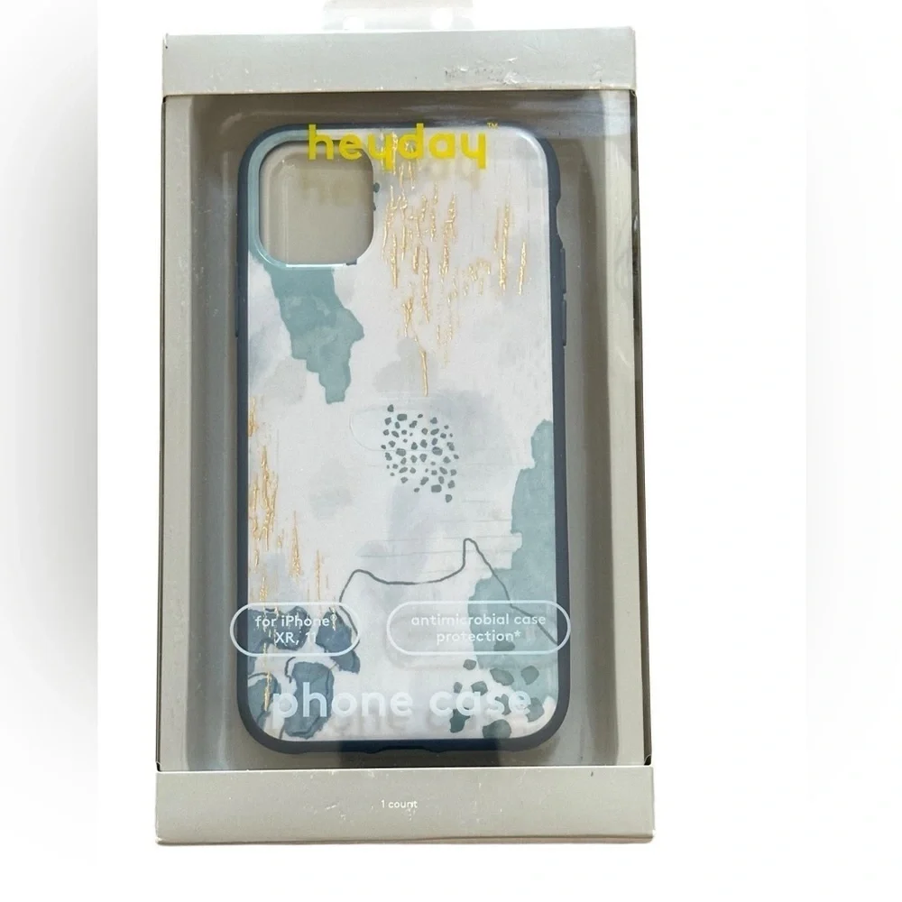 Heyday NEW Antimicrobial Apple iPhone Case Abstract Floral Print XR/11 & 13 Pro